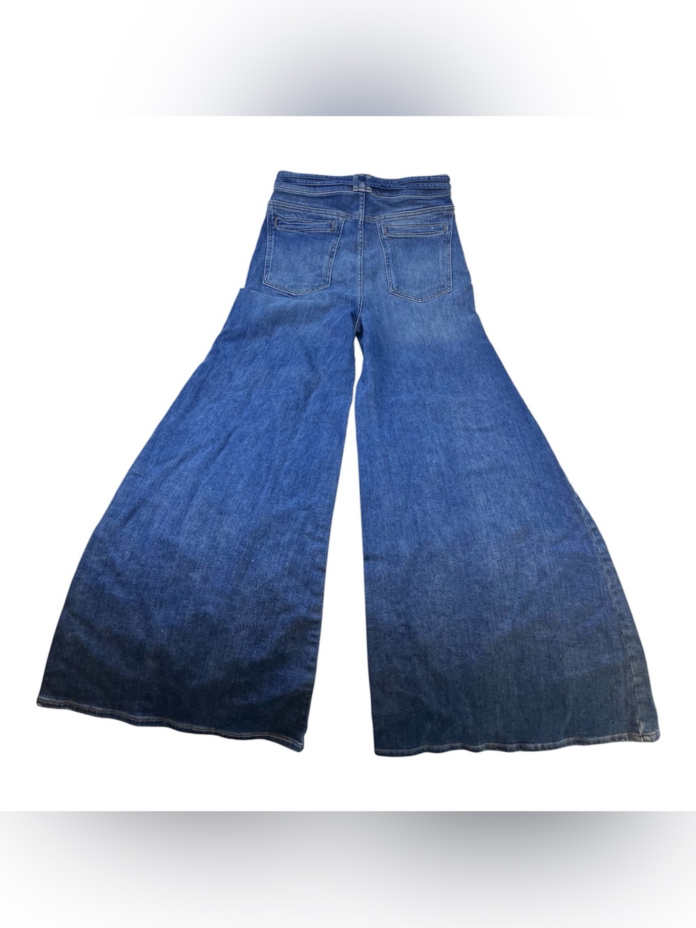 Anthropologie Pilcro Uptown High-Rise Wide-Leg Jeans N262-7 - Picture 7 of 13